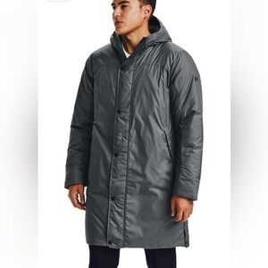 Under Armour Mens UA Storm Armour Insulated Bench Coat Water Repellent Sz XL NWT